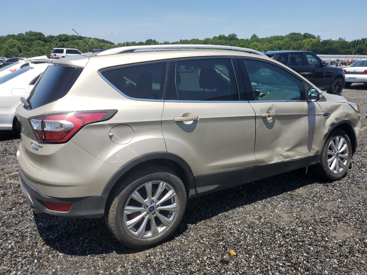 2017 Ford Escape Titanium vin: 1FMCU9J94HUA56512