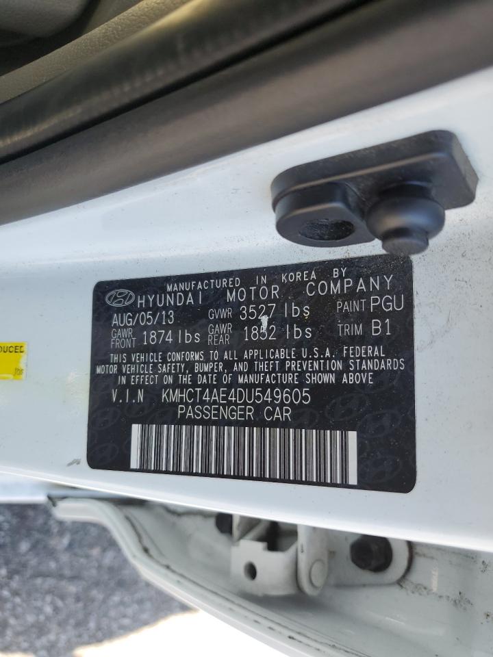 KMHCT4AE4DU549605 2013 Hyundai Accent Gls