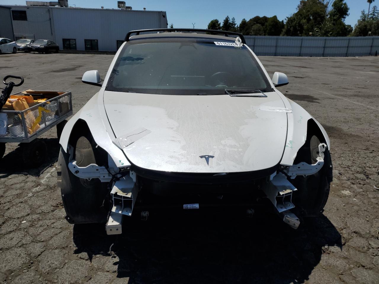 5YJ3E1EB3MF998120 Tesla Model 3 2021. Фото: 4