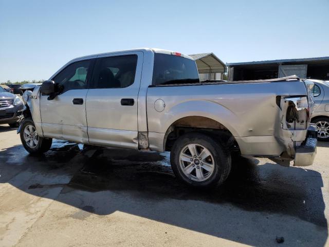 FORD F150 SUPER 2018 silver  gas 1FTEW1CB8JKE17363 photo #3