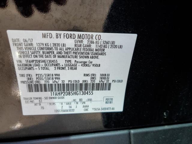 2017 FORD TAURUS SE - 1FAHP2D85HG130455