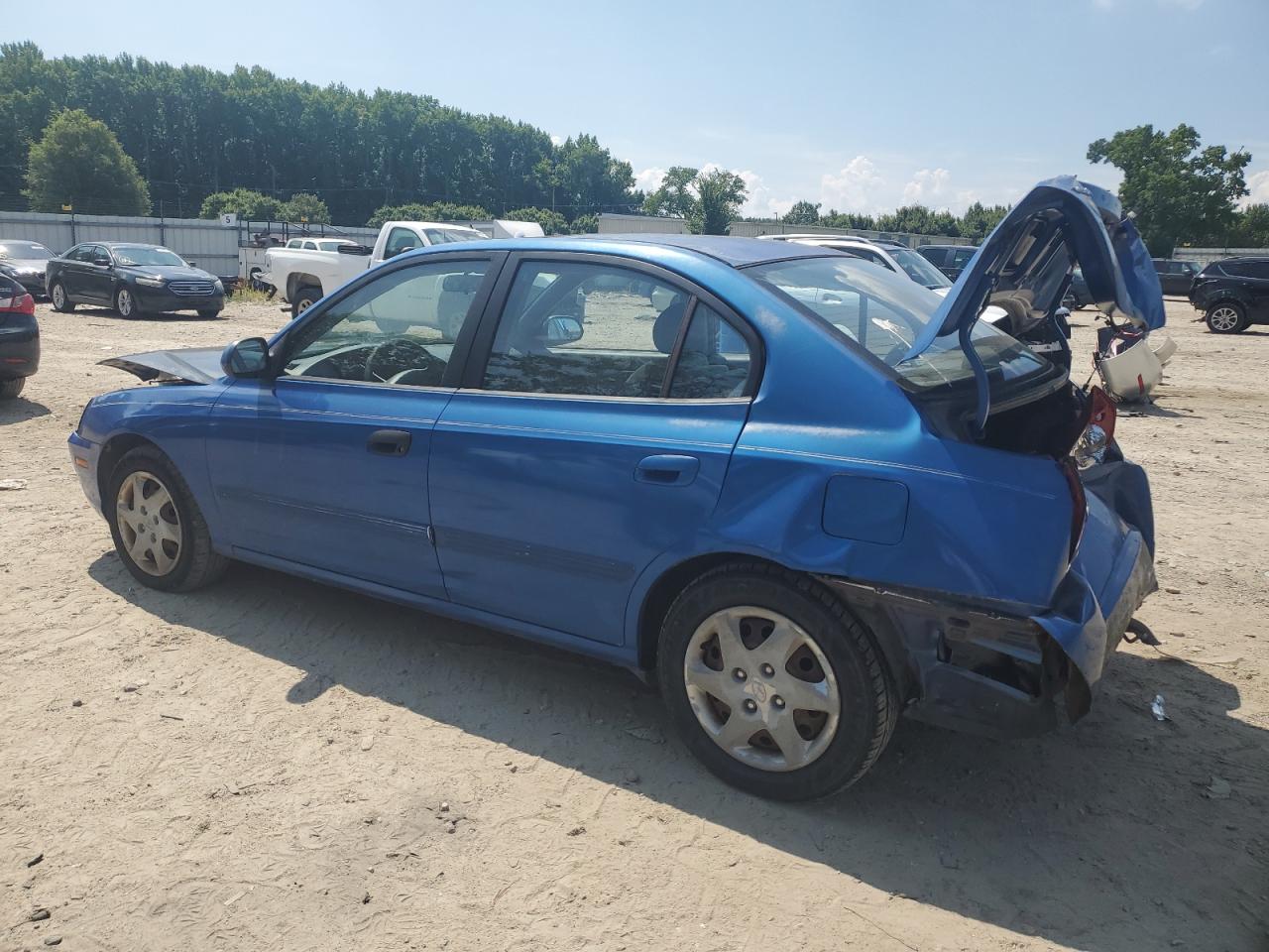 Lot #2876622845 2004 HYUNDAI ELANTRA GL