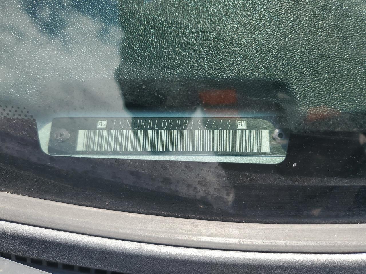 1GNUKAE09AR137419 2010 Chevrolet Tahoe K1500 Ls