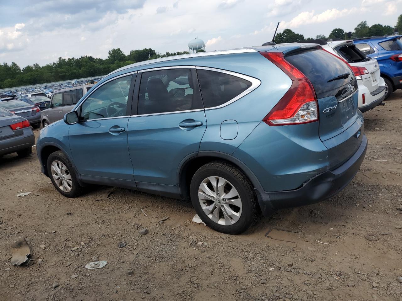 2014 Honda Cr-V Exl vin: 2HKRM4H7XEH641493