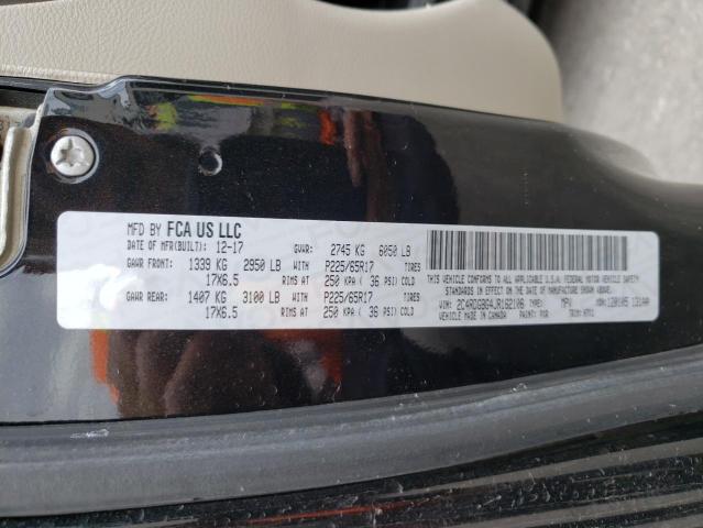 2018 Dodge Grand Caravan Se VIN: 2C4RDGBG4JR162106 Lot: 61635434