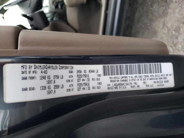 1J4GW48S84C164170 2004 Jeep Grand Cherokee Laredo