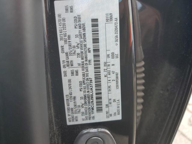 2020 FORD ESCAPE TIT - 1FMCU9J90LUA37397