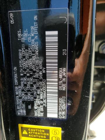 2010 Lexus Rx 450 VIN: JTJBC1BA6A2003953 Lot: 62722264