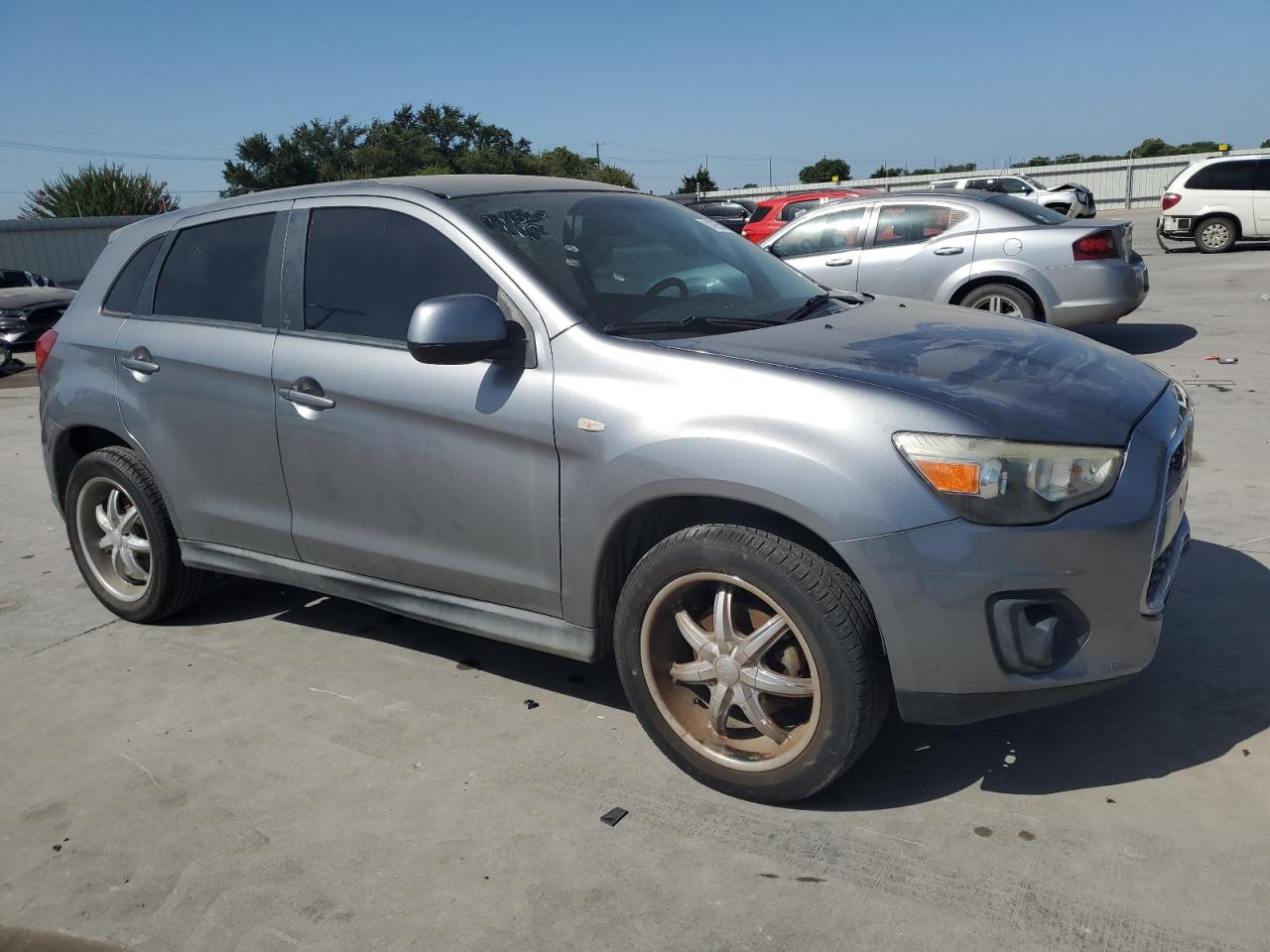 2013 Mitsubishi Outlander Sport Es vin: 4A4AP3AU6DE015039