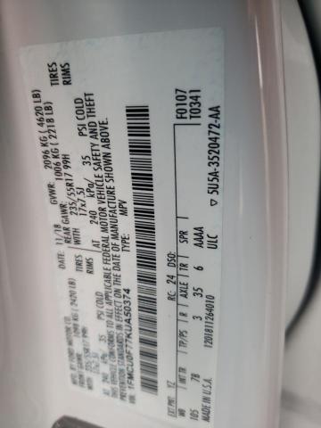 2019 FORD ESCAPE S - 1FMCU0F77KUA50374