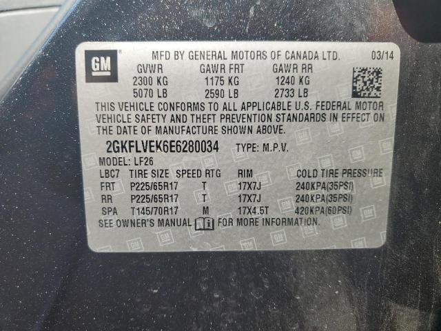 VIN 2GKFLVEK6E6280034 2014 GMC TERRAIN no.14