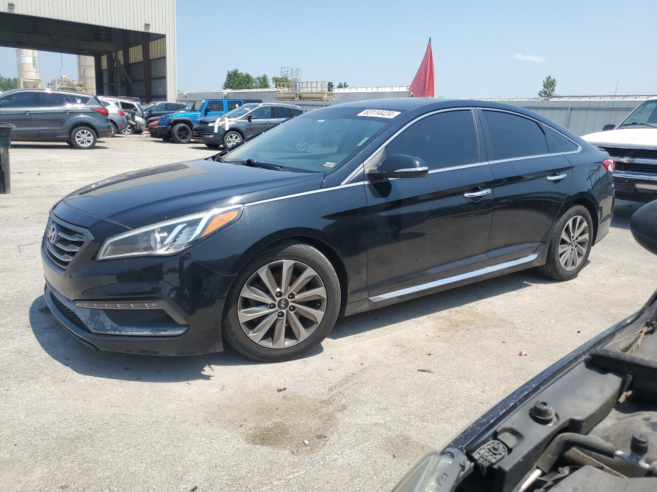 Lot #2766638688 2015 HYUNDAI SONATA SPO