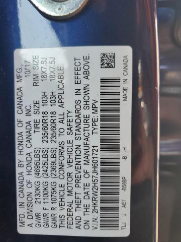 2018 HONDA CR-V EX - 2HKRW2H57JH601721