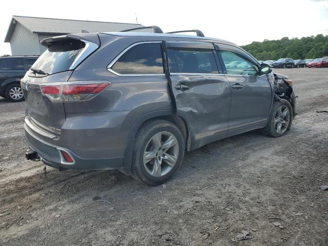 VIN 5TDDKRFH9ES037095 2014 Toyota Highlander, Limited no.3