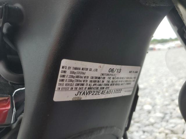 2014 YAMAHA XV1900 CT JYAVP22E4EA011022