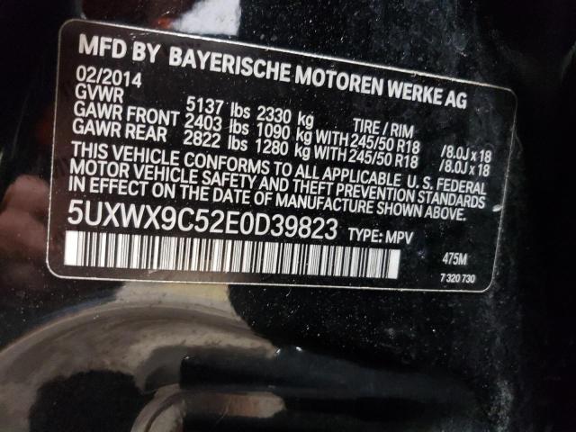 VIN 5UXWX9C52E0D39823 2014 BMW X3, Xdrive28I no.13