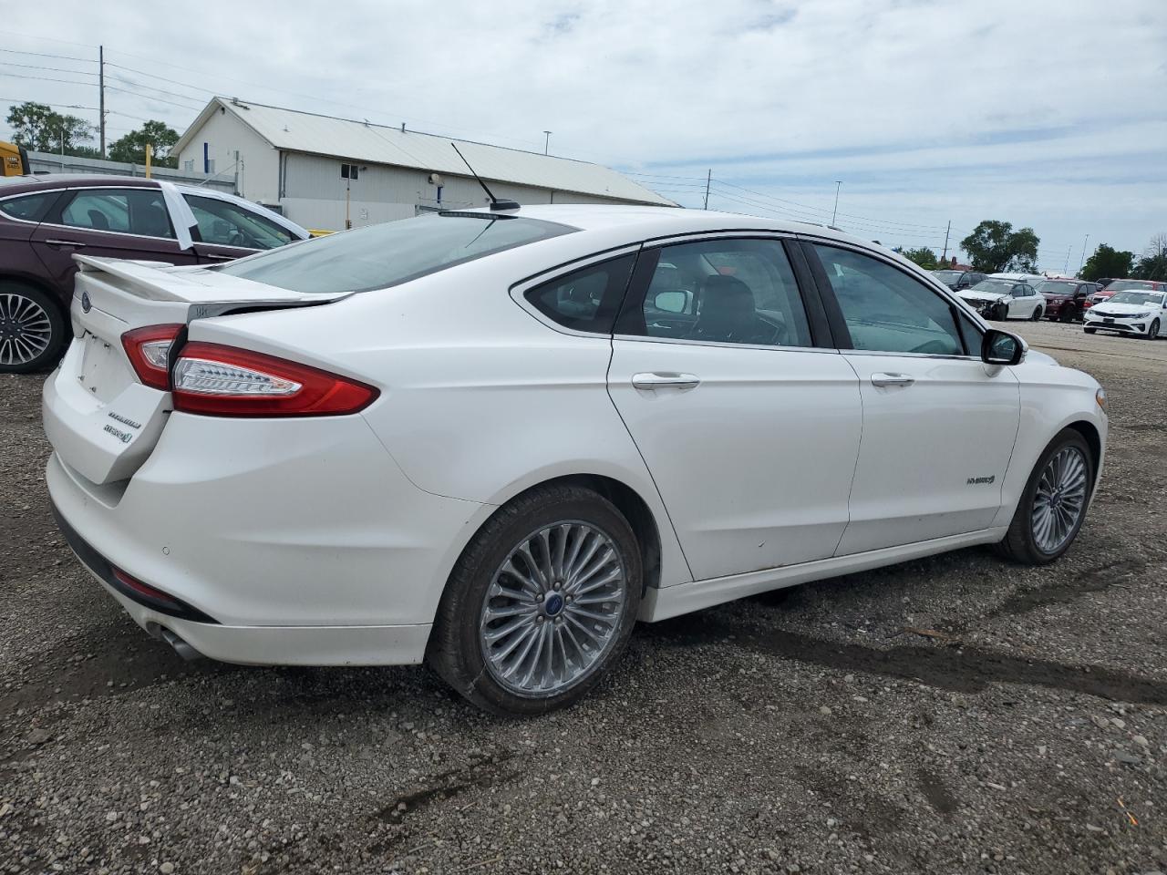 3FA6P0RU9DR291346 2013 Ford Fusion Titanium Hev