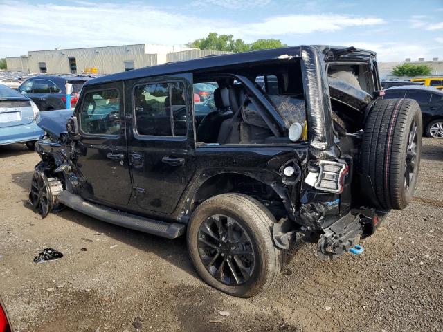 JEEP WRANGLER U 2021 black  hybrid engine 1C4JJXP67MW675187 photo #3