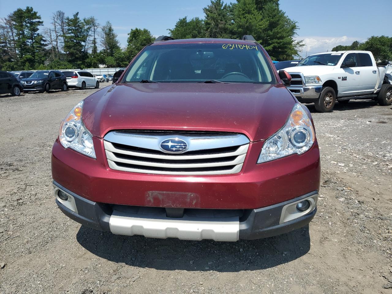 2012 Subaru Outback 3.6R Limited vin: 4S4BRDKC0C2209739