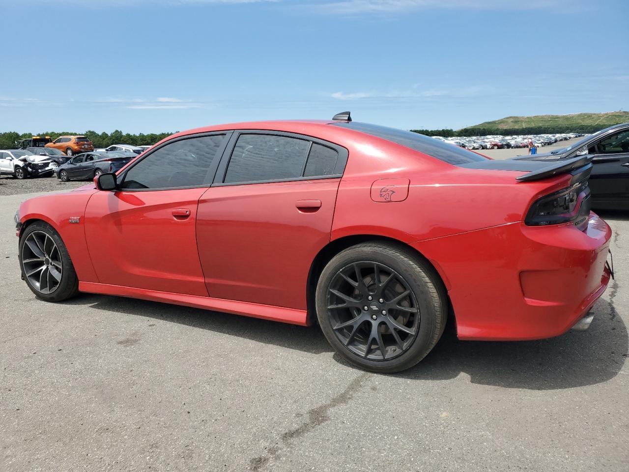 DODGE CHARGER R/ 2016 red  gas 2C3CDXGJ8GH139344 photo #3