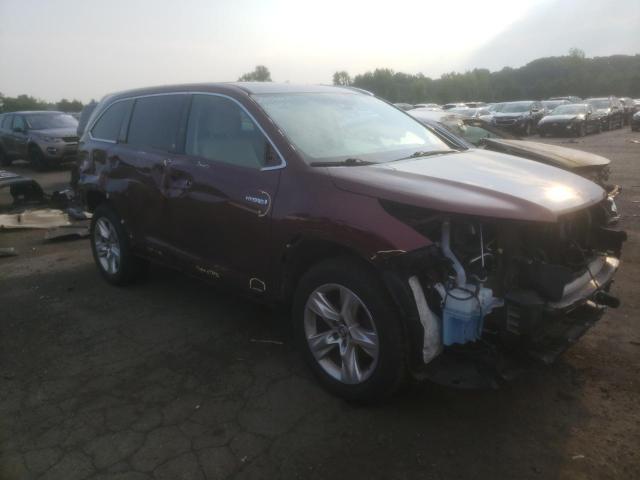 VIN 5TDDGRFH0HS034009 2017 Toyota Highlander, Hybri... no.4