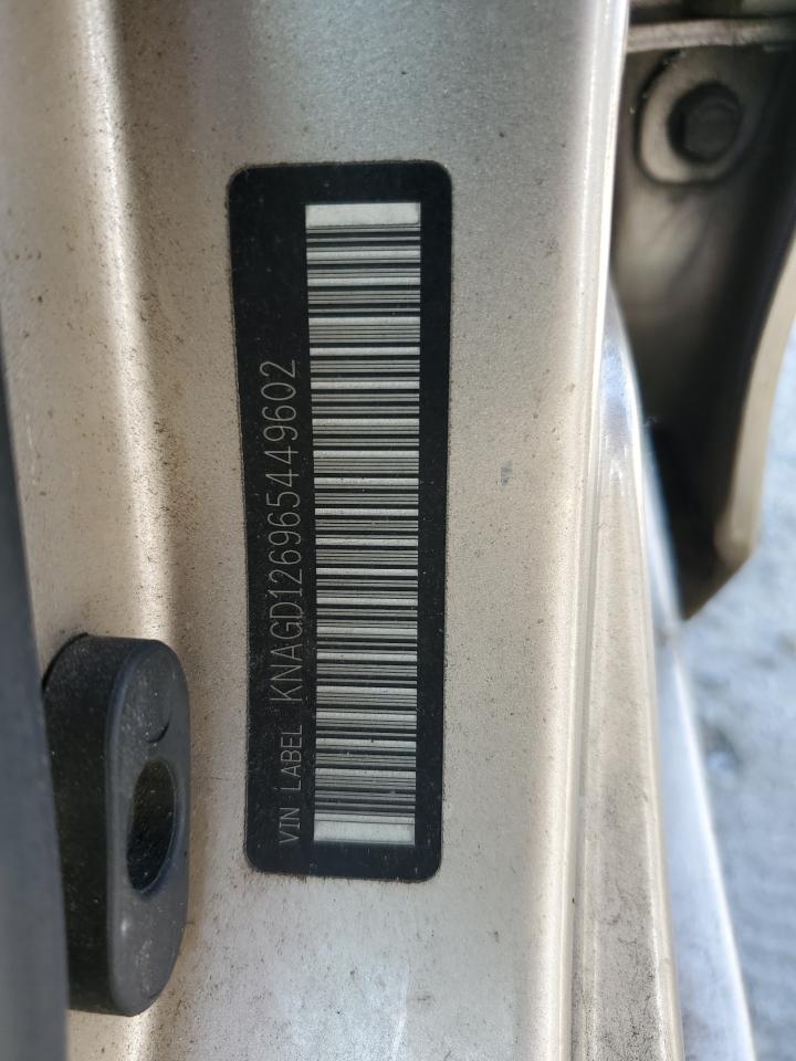 KNAGD126965449602 2006 Kia Optima Lx