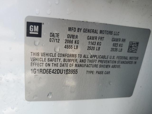 VIN 1G1RD6E42DU103955 2013 Chevrolet Volt no.12