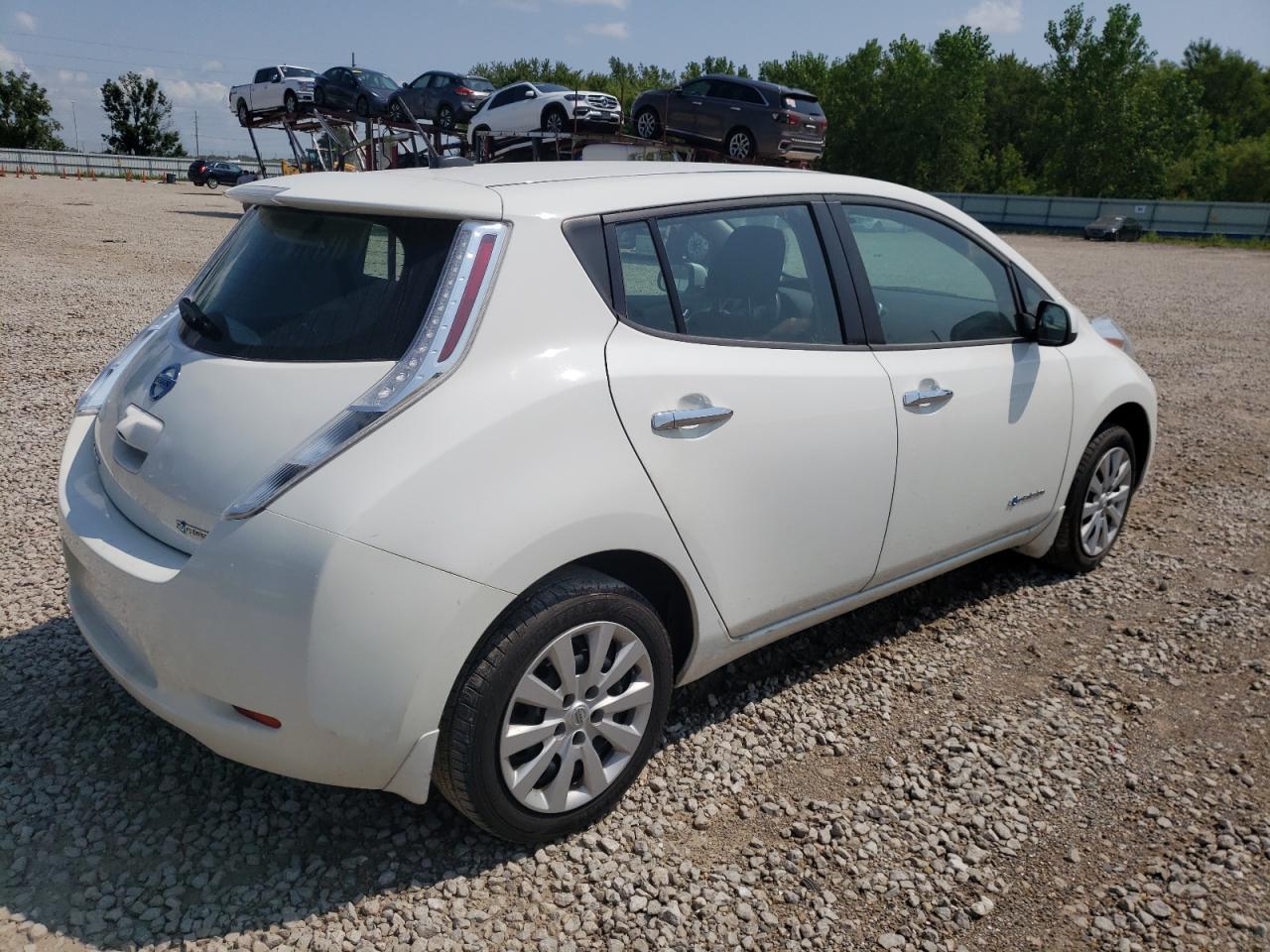 Lot #3030659128 2015 NISSAN LEAF S