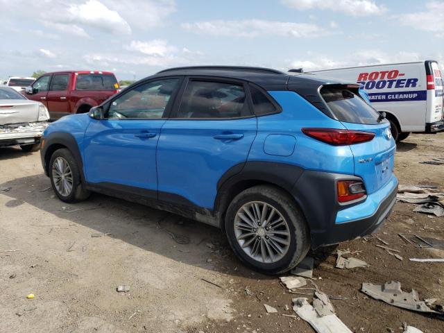 HYUNDAI KONA SEL 2020 blue  gas KM8K22AA8LU426758 photo #3