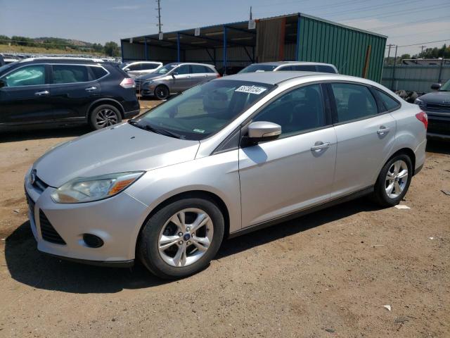 FORD FOCUS SE 2014 silver  gas 1FADP3F25EL390791 photo #1