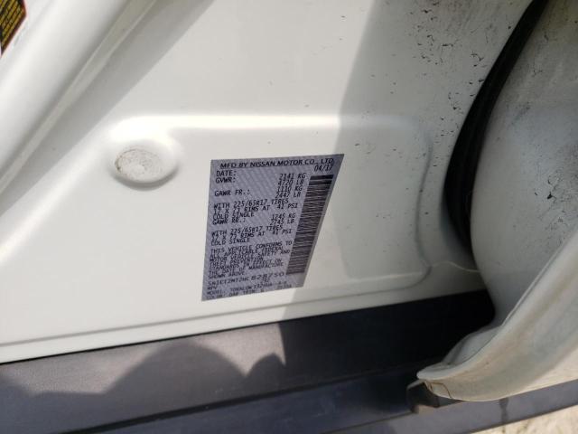 2017 NISSAN ROGUE SV H 5N1ET2MT2HC828750