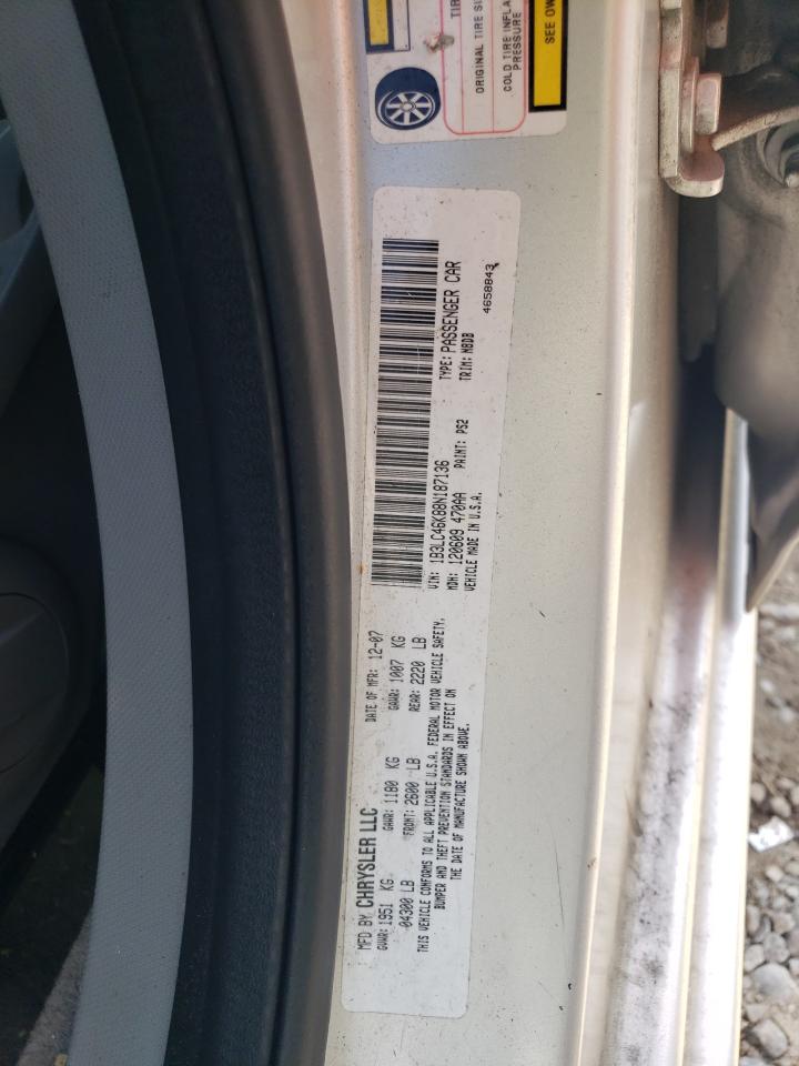 1B3LC46K88N187136 2008 Dodge Avenger Se