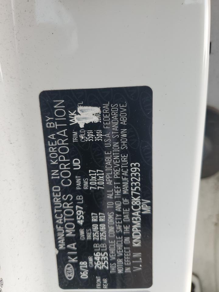 KNDPM3AC8K7532393 2019 Kia Sportage Lx