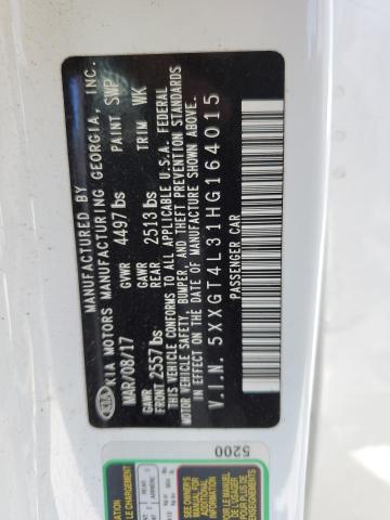 2017 Kia Optima Lx VIN: 5XXGT4L31HG164015 Lot: 62302644