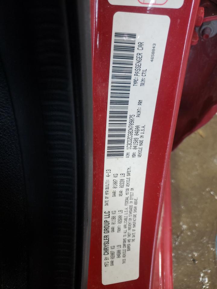 1C3CDZCG8DN709075 2013 Dodge Avenger Sxt