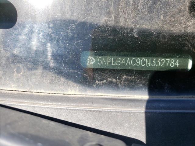 2012 Hyundai Sonata Gls VIN: 5NPEB4AC9CH332784 Lot: 61879134