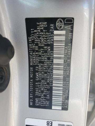 2011 Toyota Corolla Base VIN: 2T1BU4EE7BC719683 Lot: 61386094