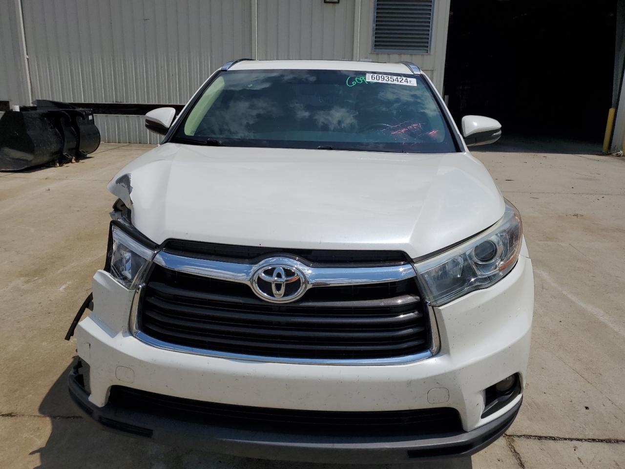 5TDKKRFH4GS156523 TOYOTA HIGHLANDER 2016
