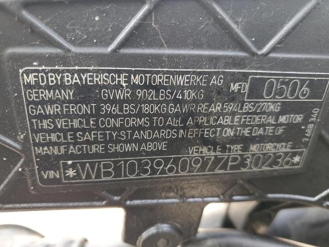 2007 BMW R1200 S WB10396097ZP30236