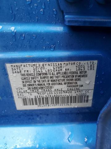 2021 Nissan Sentra Sv VIN: 3N1AB8CV0MY225361 Lot: 60569284