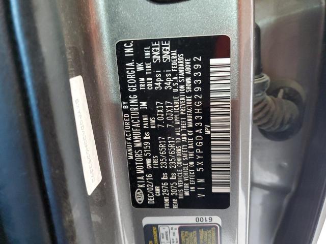 2017 KIA SORENTO LX - 5XYPGDA33HG293392