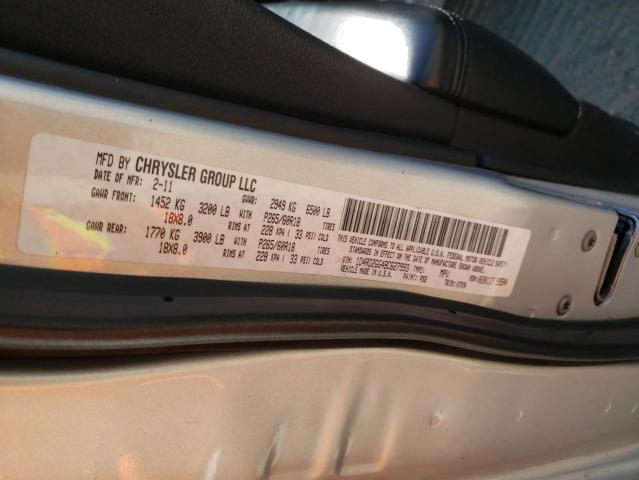 2011 Dodge Durango Express VIN: 1D4RD2GG4BC627993 Lot: 61762904