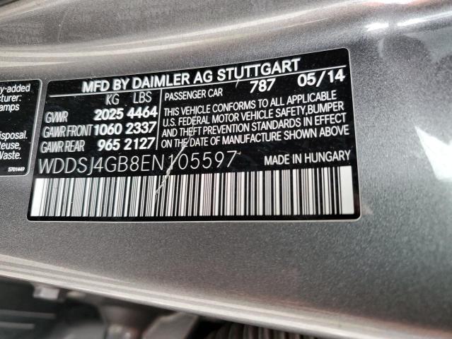 VIN WDDSJ4GB8EN105597 2014 Mercedes-Benz CLA-Class,... no.13