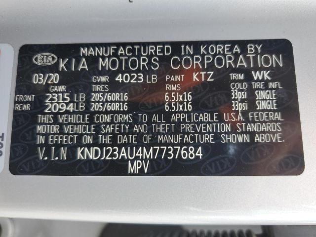 2021 Kia Soul Lx VIN: KNDJ23AU4M7737684 Lot: 61482094