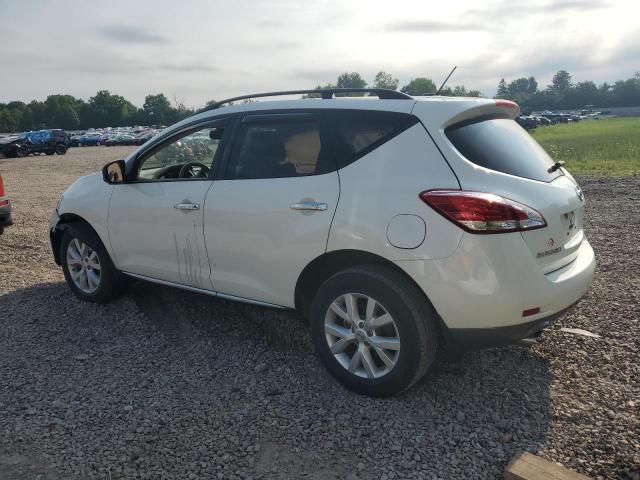 NISSAN MURANO S 2014 white  gas JN8AZ1MW6EW512272 photo #3