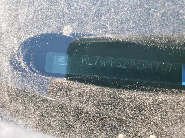 2021 Chevrolet Trailblazer Lt VIN: KL79MPS29MB149971 Lot: 61524104