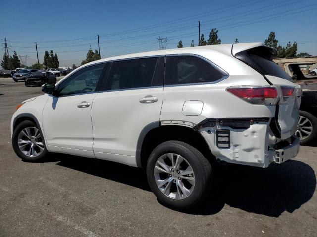 VIN 5TDZKRFH2ES034898 2014 Toyota Highlander, LE no.2