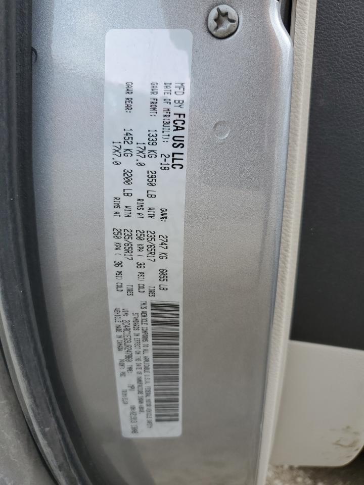 2C4RC1EG9JR247860 2018 Chrysler Pacifica Touring L Plus