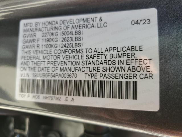 2023 ACURA TLX A-SPEC - 19UUB6F54PA003670