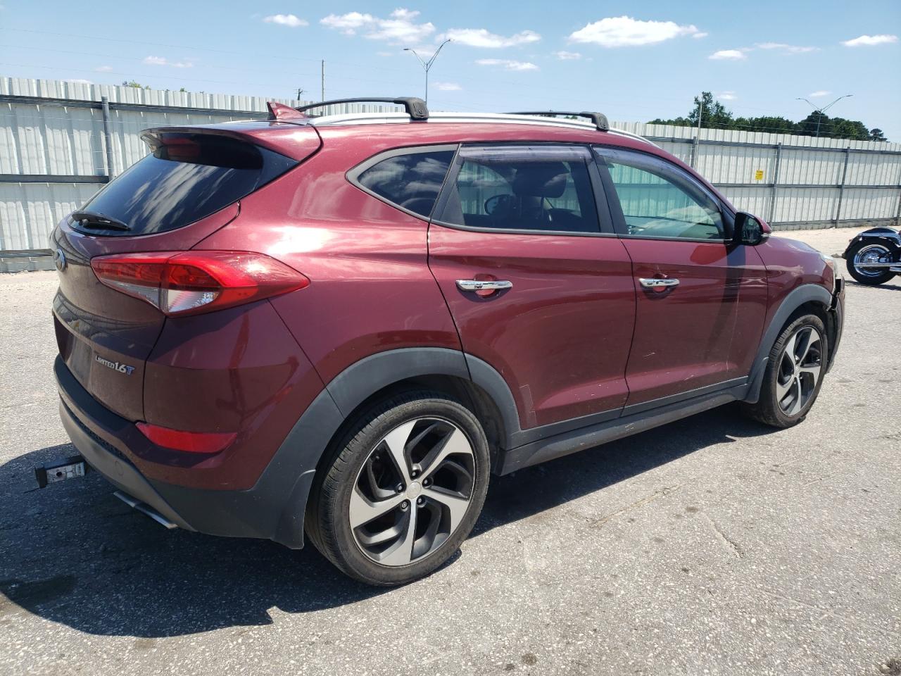 2016 Hyundai Tucson Limited vin: KM8J33A25GU250216